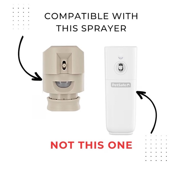 Harmless & Odorless Pet Spray Deterrent Refill - White - Picture 6 of 6